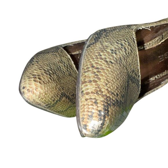 Rampage metallic snakeskin heels size 8.5 - Picture 10 of 11